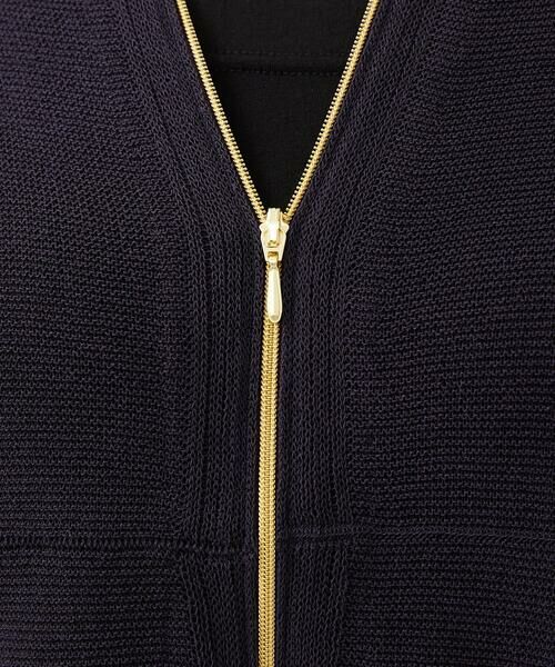 Sybilla / シビラ カーディガン・ボレロ | ジップアップカーディガン | 詳細5
