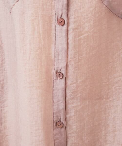 Sybilla / シビラ シャツ・ブラウス | ポケットデザインシアーシャツ | 詳細6