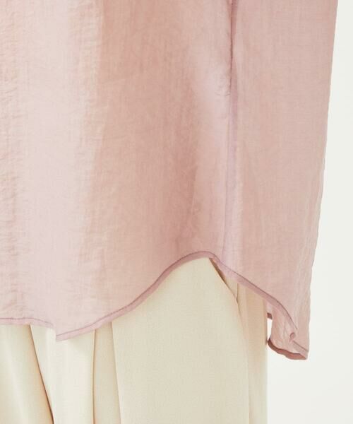 Sybilla / シビラ シャツ・ブラウス | ポケットデザインシアーシャツ | 詳細8