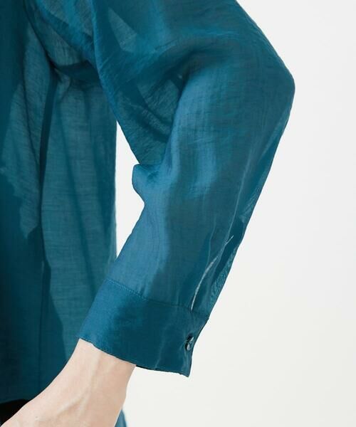 Sybilla / シビラ シャツ・ブラウス | ポケットデザインシアーシャツ | 詳細10