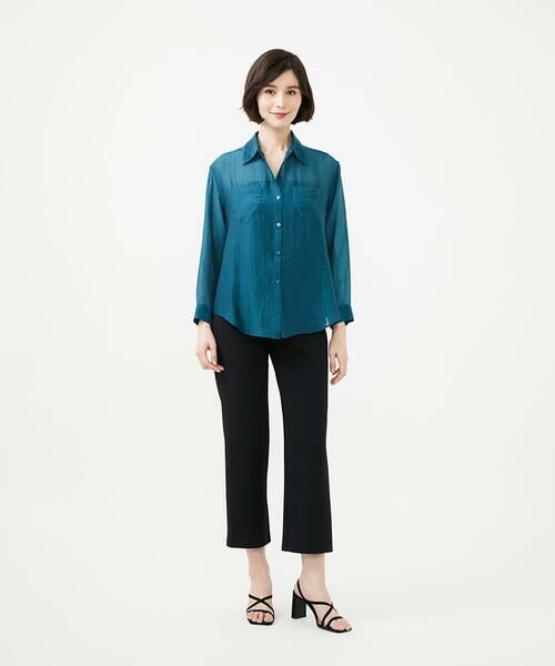 Sybilla / シビラ シャツ・ブラウス | ポケットデザインシアーシャツ | 詳細13