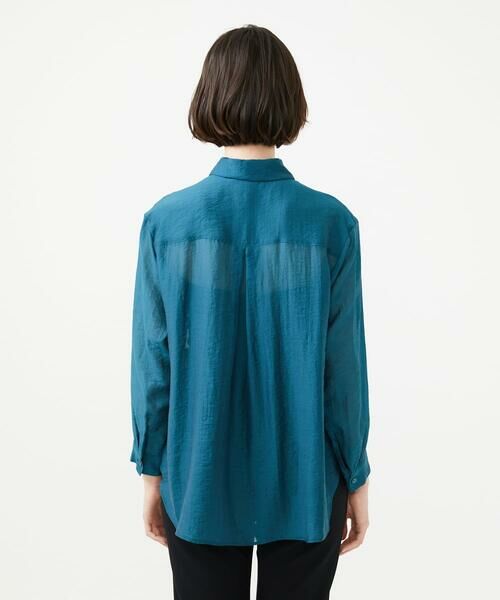 Sybilla / シビラ シャツ・ブラウス | ポケットデザインシアーシャツ | 詳細6