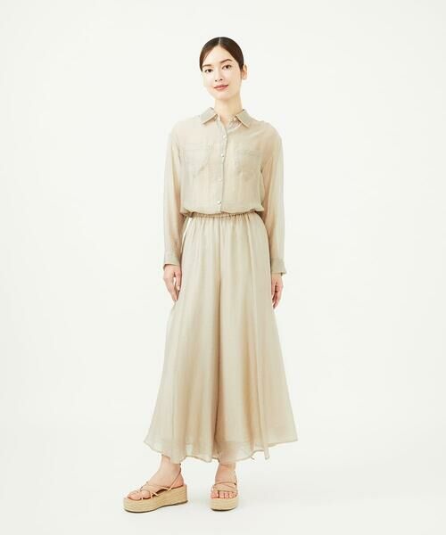 Sybilla / シビラ シャツ・ブラウス | ポケットデザインシアーシャツ | 詳細17