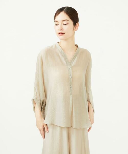 Sybilla / シビラ シャツ・ブラウス | ドルマンスリーブシアーブラウス | 詳細13