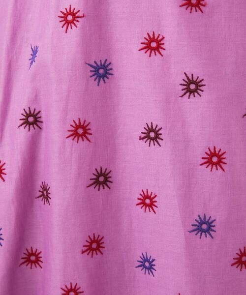 Sybilla / シビラ ロング・マキシ丈ワンピース | アスタリスク刺繍ラップドレス | 詳細2