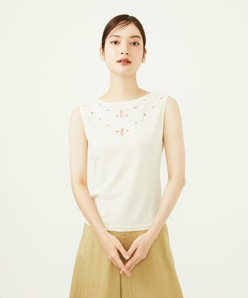 Sybilla / シビラ ニット・セーター | アイレットノースリーブプルオーバー | 詳細1