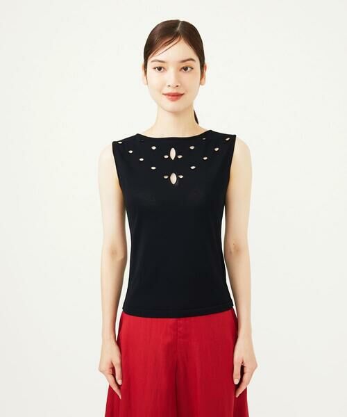 Sybilla / シビラ ニット・セーター | アイレットノースリーブプルオーバー | 詳細4