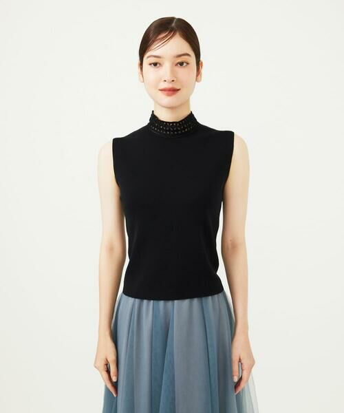 Sybilla / シビラ ニット・セーター | レースハイネックプルオーバー | 詳細3