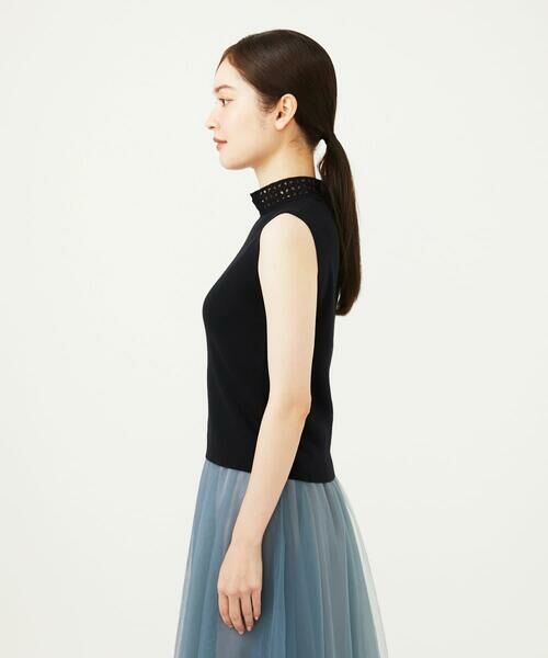 Sybilla / シビラ ニット・セーター | レースハイネックプルオーバー | 詳細4