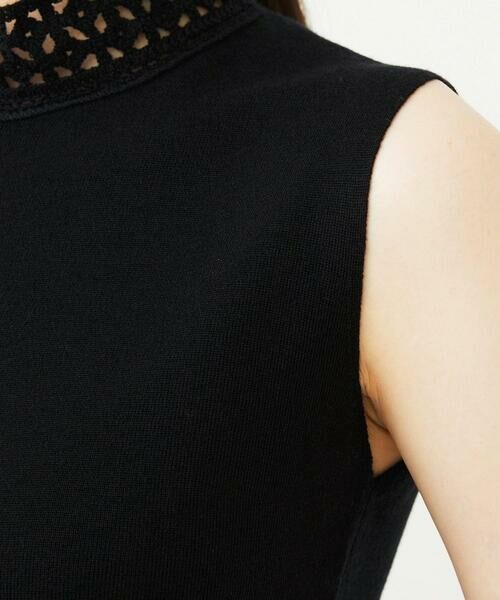 Sybilla / シビラ ニット・セーター | レースハイネックプルオーバー | 詳細8
