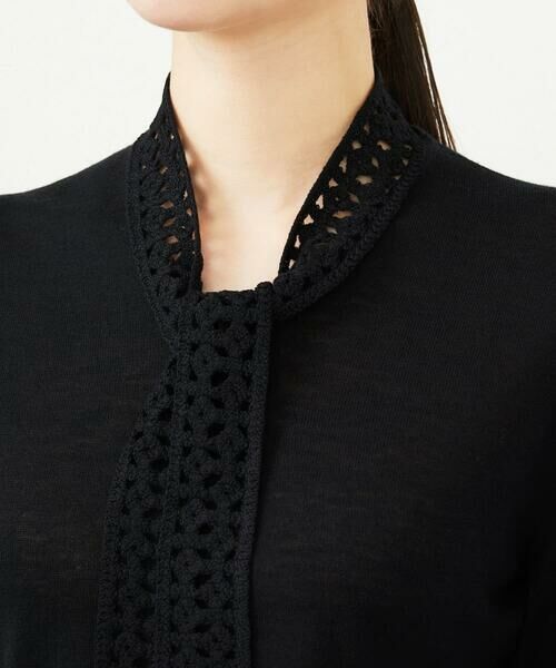 Sybilla / シビラ ニット・セーター | レースボウタイプルオーバー | 詳細6