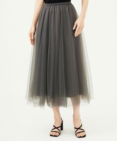 Sybilla / シビラ ロング・マキシ丈スカート | ダブルチュールスカート