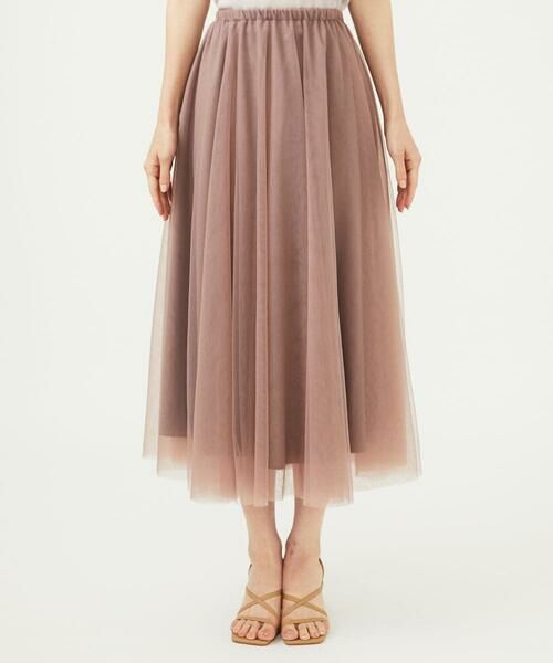 Sybilla / シビラ ロング・マキシ丈スカート | ダブルチュールスカート | 詳細1