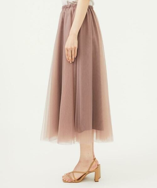 Sybilla / シビラ ロング・マキシ丈スカート | ダブルチュールスカート | 詳細2
