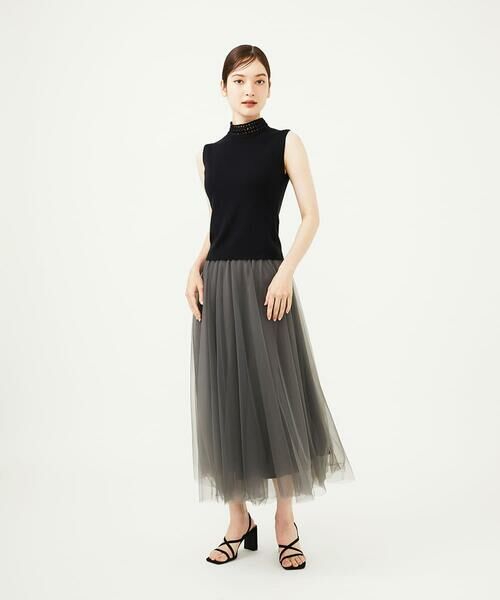 Sybilla / シビラ ロング・マキシ丈スカート | ダブルチュールスカート | 詳細13