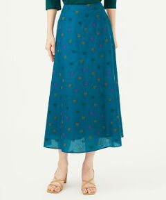 Sybilla / シビラ ロング・マキシ丈スカート | アスタリスク刺繍スカート