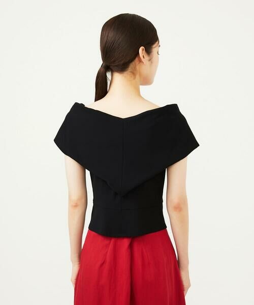 Sybilla / シビラ カットソー | ワイドカラーVネックカットソー | 詳細4