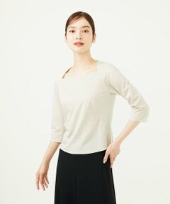 Sybilla / シビラ カットソー | スクエアネックカットソー