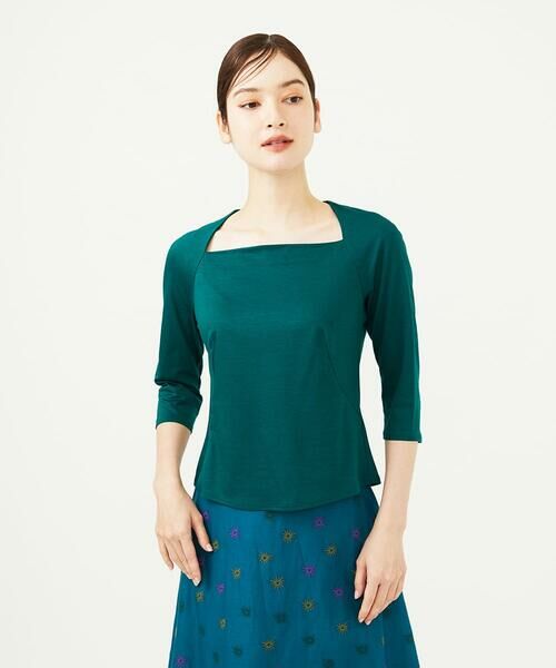 Sybilla / シビラ カットソー | スクエアネックカットソー | 詳細1