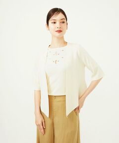 Sybilla / シビラ カーディガン・ボレロ | トライアングルヘムボレロ