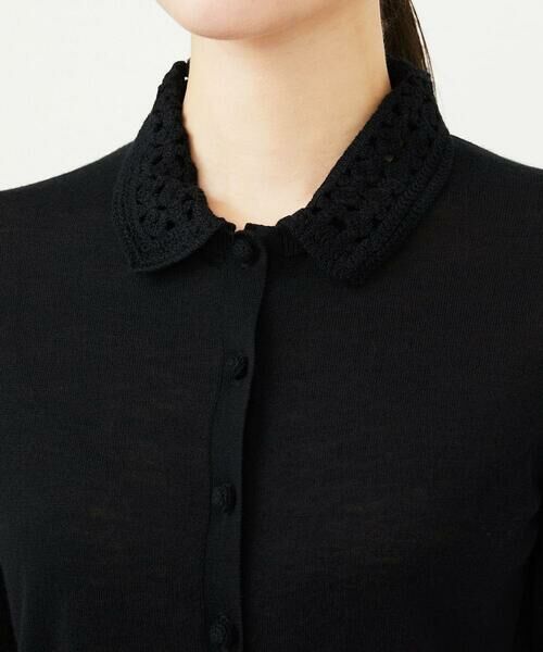 Sybilla / シビラ カーディガン・ボレロ | レースカラーカーディガン | 詳細6