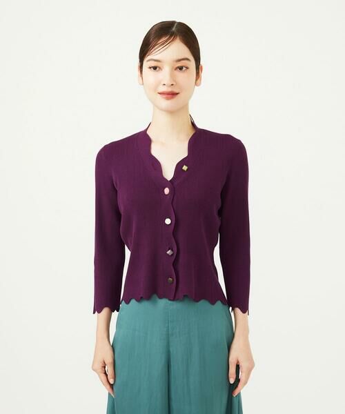 Sybilla / シビラ カーディガン・ボレロ | デザインボタンカーディガン | 詳細1