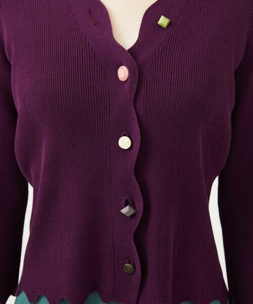 Sybilla / シビラ カーディガン・ボレロ | デザインボタンカーディガン | 詳細4