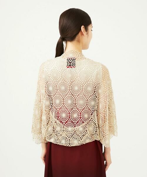 Sybilla / シビラ カーディガン・ボレロ | サークルラメレースボレロ | 詳細4