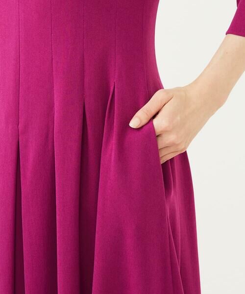 Sybilla / シビラ ドレス | タッキングデザインドレス（7分袖） | 詳細3