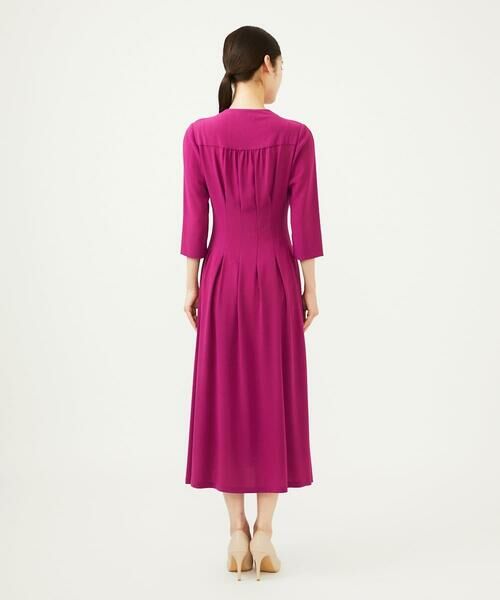 Sybilla / シビラ ドレス | タッキングデザインドレス（7分袖） | 詳細9