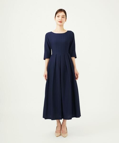 Sybilla / シビラ ドレス | フクレジャカードタックフレアドレス | 詳細2