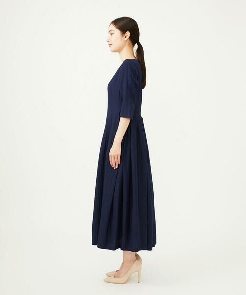 Sybilla / シビラ ドレス | フクレジャカードタックフレアドレス | 詳細3