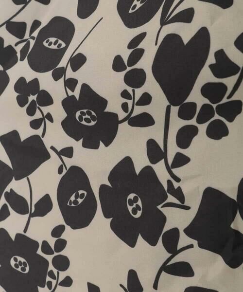 Sybilla / シビラ トートバッグ | モノトーンフラワープリントエコバッグ | 詳細4