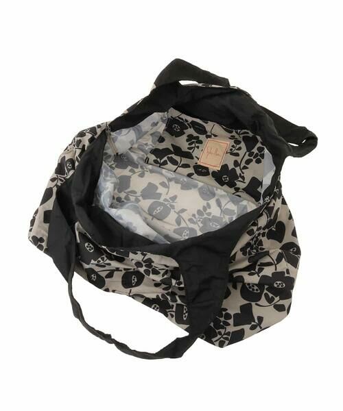 Sybilla / シビラ トートバッグ | モノトーンフラワープリントエコバッグ | 詳細7