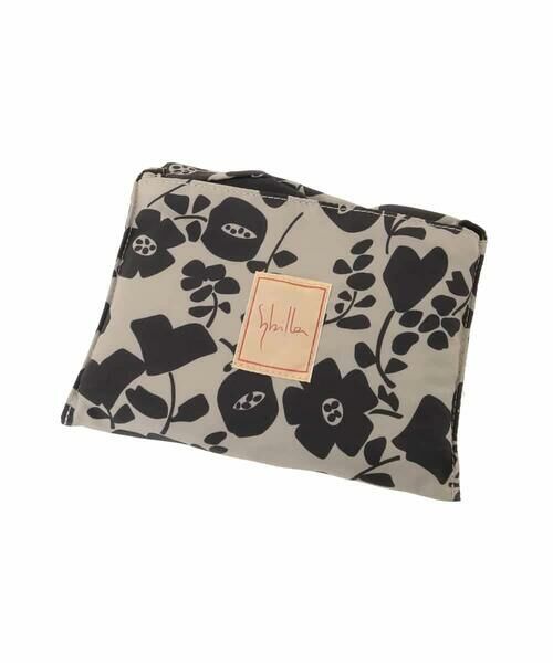 Sybilla / シビラ トートバッグ | モノトーンフラワープリントエコバッグ | 詳細8