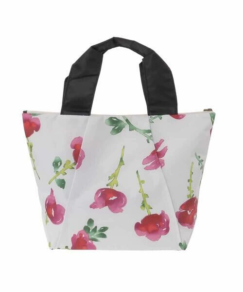 Sybilla / シビラ トートバッグ | 【保冷・保温】水彩フラワープリントトートバッグ | 詳細2