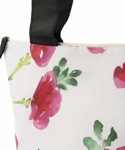 Sybilla / シビラ トートバッグ | 【保冷・保温】水彩フラワープリントトートバッグ | 詳細4