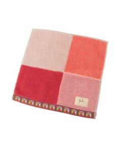 Sybilla / シビラ ハンカチ | ブロッキングデザインタオルハンカチ