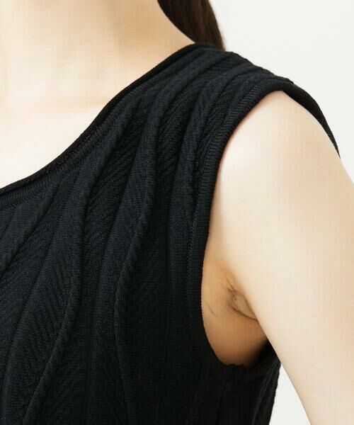 Sybilla / シビラ ロング・マキシ丈ワンピース | レリーフニットドレス | 詳細6