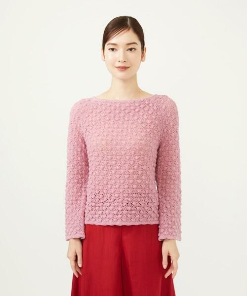 Sybilla / シビラ ニット・セーター | 透かし編みプルオーバー | 詳細2