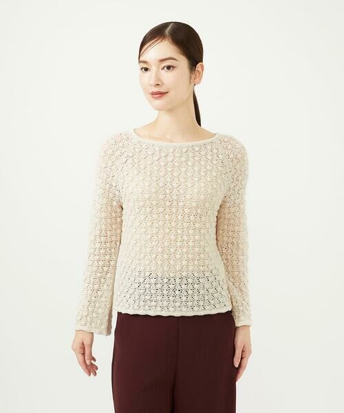 Sybilla / シビラ ニット・セーター | 透かし編みプルオーバー | 詳細9