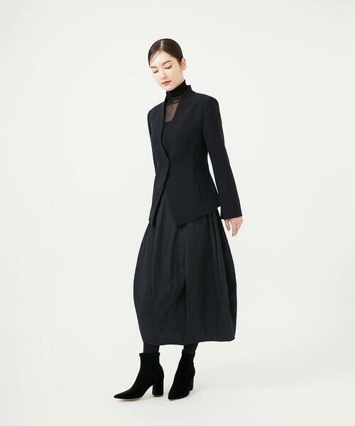 Sybilla / シビラ ロング・マキシ丈スカート | シルキータフタコクーンスカート | 詳細13