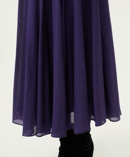 Sybilla / シビラ ロング・マキシ丈スカート | シアークリンクルスカート | 詳細6