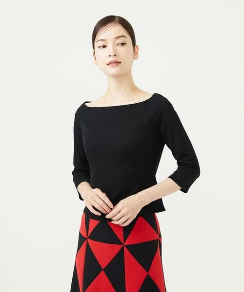 Sybilla / シビラ カットソー | ワイドボートネックカットソー | 詳細1