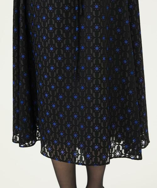 Sybilla / シビラ ドレス | サテンオパールプリントドレス | 詳細10