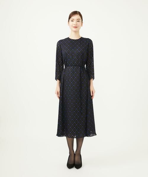 Sybilla / シビラ ドレス | サテンオパールプリントドレス | 詳細3
