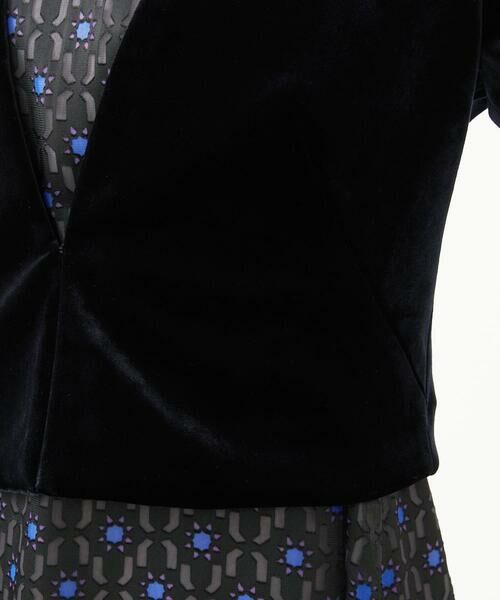 Sybilla / シビラ ノーカラージャケット | トリアセベロアノーカラージャケット | 詳細8