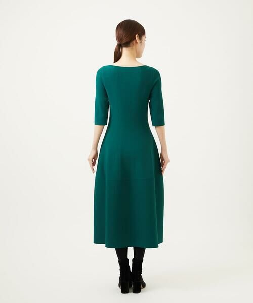 Sybilla / シビラ ロング・マキシ丈ワンピース | フォルムフレアニットドレス | 詳細3
