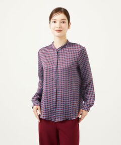 Sybilla / シビラ シャツ・ブラウス | ダイヤ柄プリントブラウス