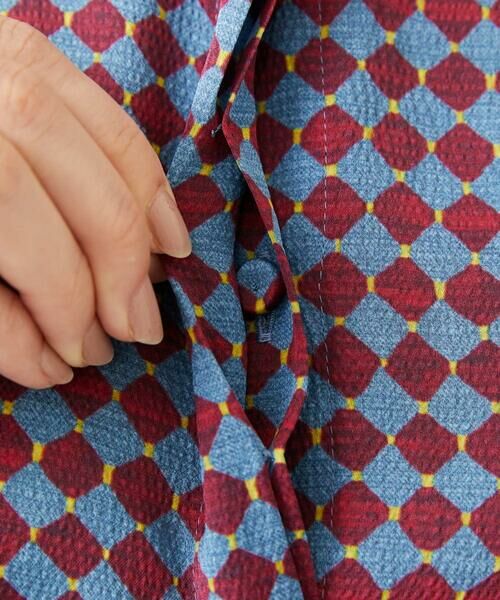 Sybilla / シビラ シャツ・ブラウス | ダイヤ柄プリントブラウス | 詳細5